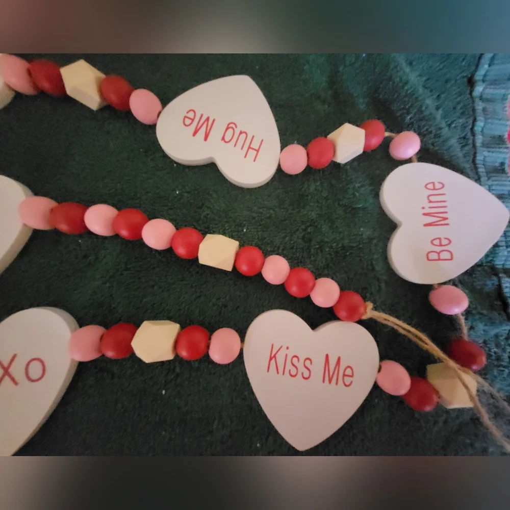 Valentine Wooden Banner